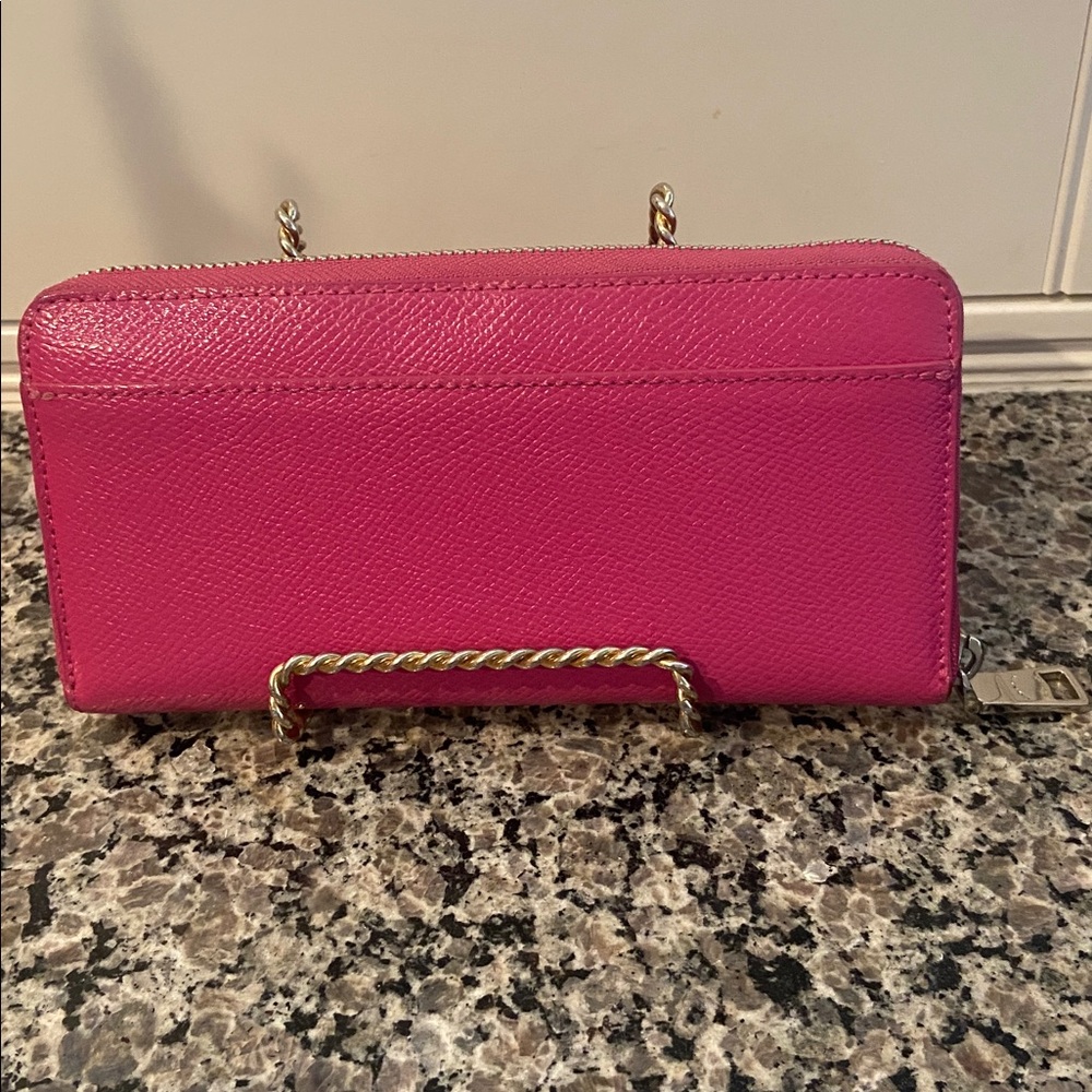 Coach Bow Zip Around long wallet - Picture 2 of 14